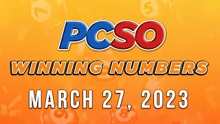 P30M Jackpot Grand Lotto 6/55, 2D, 3D, 4D and Megalotto 6/45 | March 27, 2023