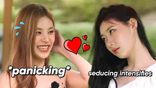 ITZY flirting with each other moment ft. flirty Chaeryeong