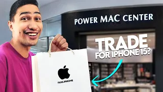 TRADING FAKE IPHONE 15 AT POWERMAC