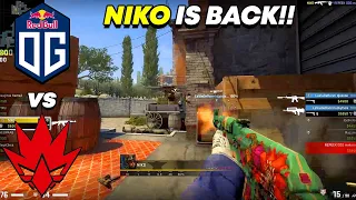 NIKO IS BACK!! - OG vs HEET - BLAST Paris Major 2023 - HIGHLIGHTS | CSGO