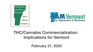 THC/Cannabis Commercialization: Implications for Vermont