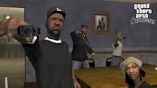 Black Groves vs Ballas End Of The Line Mission in GTA San Andreas!