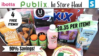 Publix Couponing Haul 4/14-4/20 | $0.35 per Item + 4 Freebies!