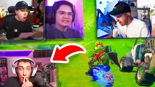 ASÍ REACCIONAN LOS STREAMERS CUANDO sTaXx LOS M4TA EN FORTNITE