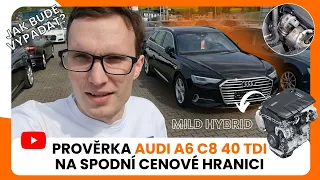 Jak vypadá Audi A6 C8 2.0 TDI 150kw na spodní cenové hranici? Další prověrka v Německu...