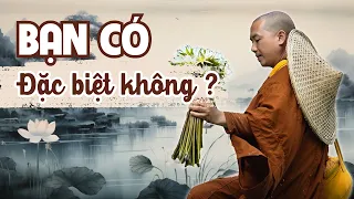 Bản Thân Bạn Có Đặc Biệt Không? | Bài Pháp Thoại Chữa Lành - Nên Nghe | Thầy Minh Niệm