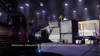 Idle Dialogue, The Tower | Intercom: "You Are Denied Docking Priority" | Destiny