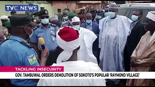 Gov. Tambuwal Orders Demolition Of Sokoto's Popular 'Raymond Village'