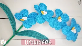 Orquídea a crochet tutorial | PARTE I