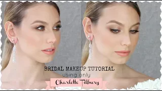 IN DEPTH SUMMER BRIDAL TUTORIAL + ONLY USING CHARLOTTE TILBURY!!! | ALEX WALDERMAN