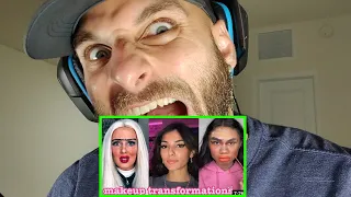 I'm Legit Foundation Challenge (Makeup Transformation) | TikTok Compilation [REACTION]