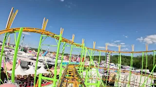 Achterbahn Berg und Tal (onride) , Kopp , Foire de Mai Metz 2024