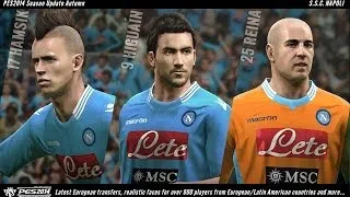 KONAMI RELEASE PES 2014 DATA PACK 2 DETAILS (add realstic faces for more than 800 players)