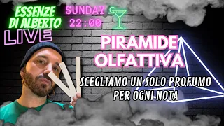 PIRAMIDE OLFATTIVA PROFUMI 1 LIVE