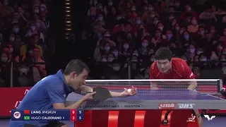 리앙징쿤vs칼데라노 하이라이트(2021 World table tennis championship, WTT)