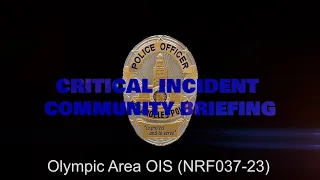 Olympic Area OIS 08/12/23 (NRF037-23)