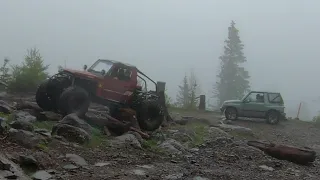 Wheeling with some Suzuki Samurais at Jones Creek