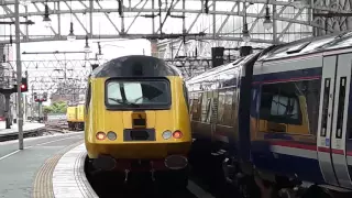 43013 & 43014 "The Railway Observer" Network Rail Departs Glasgow Central 21/06/16