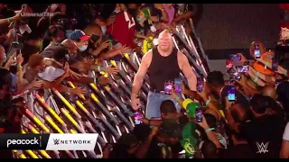 Lesnar surprise return @ Summerslam 2021 - fan reaction