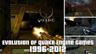 Evolution of Quake Engine Games 1996-2012