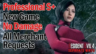 Resident Evil 4 Remake [Separate Ways] - Professional (S+ Rank, No Damage) Walkthrough/Guide