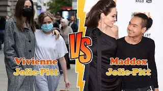 Vivienne Jolie-Pitt VS Maddox Jolie-Pitt (Jolie Pitt's Children) Transformation ★ From Baby To 2022