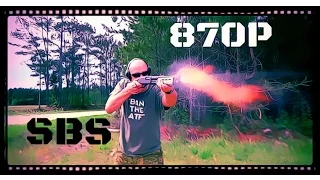 Remington 870P 12ga Short Barreled Shotgun (HD)