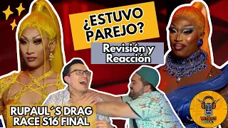 Rupaul's Drag Race 16 episodio 16 | LA FINAL| Revisión y reacción