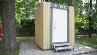 Туалетный модуль "Варшава" и пункты охраны "Тоскана" в г. Москве