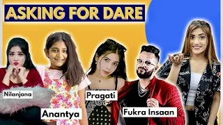 Asking My Youtube FRIENDS For *DARE* | *extreme dare* | SAMREEN ALI