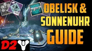 Destiny 2 ► Obelisk & Sonnenuhr Erklärt | Guide Deutsch / German