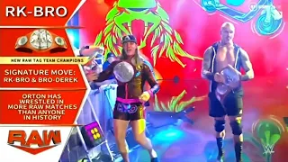 RK-BRO Entrance as New Raw tag team Champions , Raw, Mar 14 2022