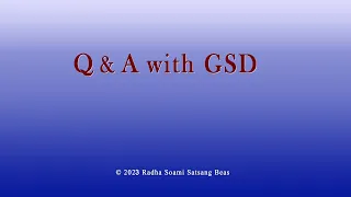 Q & A with GSD 112 Eng/Hin/Punj