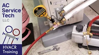 Steps to Vacuum and Charge Refrigerant on a Mini Split Unit!