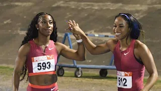 Briana Williams GOES CRAZY At Shellyann Fraser In EPIC Women’s 100m || 2023 Leichtathletik Luzern