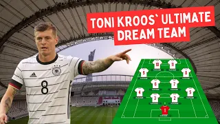 "Toni Kroos' Ultimate Dream Team: Unveiling Football's Best XI!"⚽️