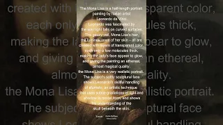 Mona Lisa By Leonardo Da Vinci | Art History #shorts #italian #history #painting