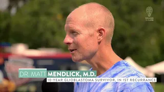 Matt Mendlick, radiologist with a brain tumor, on Positive Thinking