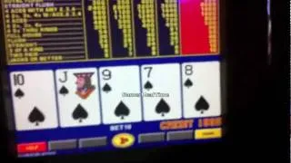 Idiot Folds! STRAIGHT FLUSH!!