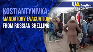 Overcrowded evacuation buses in Kostiantynivka: Ukraine helps people to escape from Russian shelling