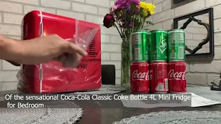 Coca-Cola 4L Mini Fridge Review: The Perfect Portable Cooler for Your Bedroom and Office!