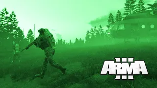 VDV Night Raid on CDF Base | ARMA 3 Single Player