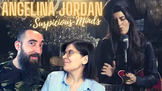 Angelina Jordan - Suspicious Minds (REACTION) with my wife