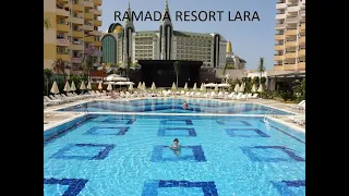 RAMADA RESORT LARA HOTEL, ANTALYA TURKEY WALKING TOUR