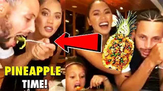 Cooking With Stephen Curry Family! (Pineapple Chicken Fried Rice)