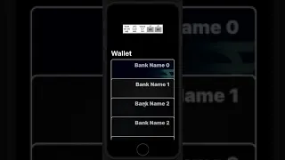 Apple Wallet Clone | React Native