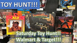 Toy Hunt!! Saturday Hunting at 2 Walmarts and a Target!! NECA Finds!!