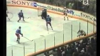 Dinamo Riga vs NHL. Calgary Flames vs Dinamo Riga 2:2, 27.12.1988. Super Series 1988/89