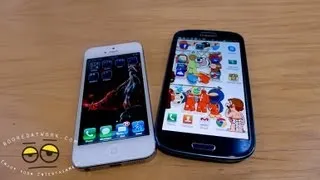 Battle Vid: iPhone 5 vs. Samsung Galaxy SIII- Who is top Dog?