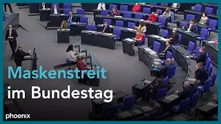 Aktuelle Stunde zu vermeintlich minderwertigen Masken am 09.06.21